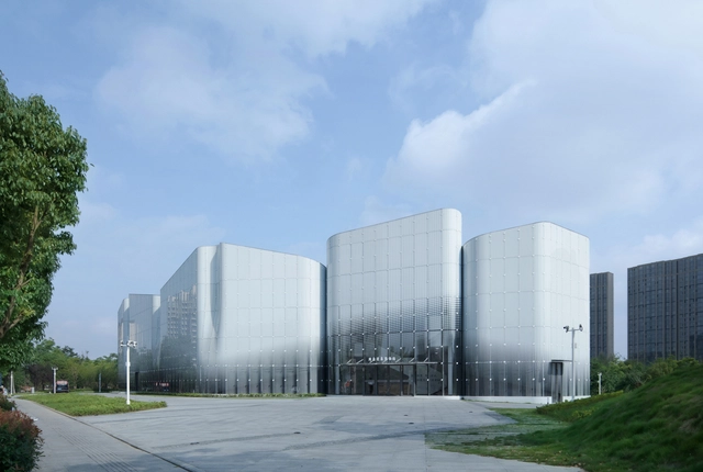 宁波周尧昆虫博物馆 / 上海秉仁建筑师事务所 + 席地建筑⼯作室 - 建筑图, 博物馆, 表皮