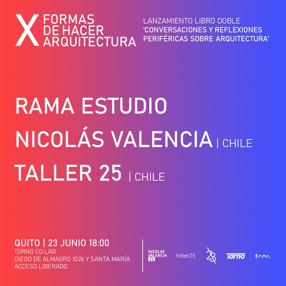 Lanzamiento en Quito de ‘XFORMAS: Conversaciones y reflexiones periféricas sobre arquitectura’ - Imagen Principal