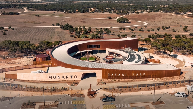 Monarto Safari Park Visitor Centre / INTRO. + studio gram - Exterior Photography, Visitor Center, Facade