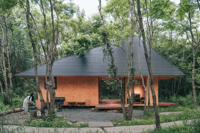 Cabana Arca / Wiki World + Advanced Architecture Lab[AaL] - Fotografia de Exterior, Cabanas E Pousadas, Floresta