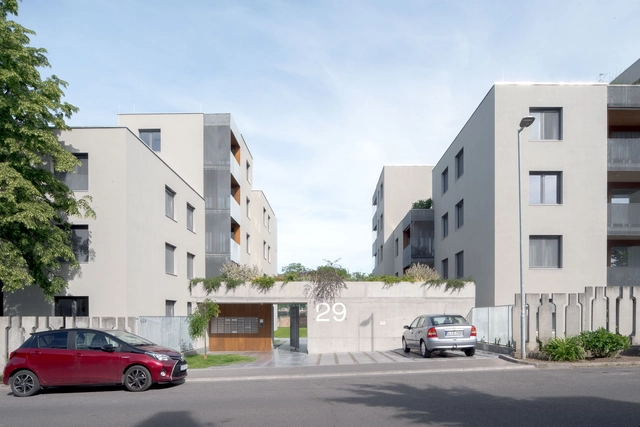 Kőér 2 Residential Building / epitesz studio - Exterior Photography, Residential, Facade