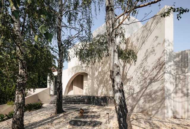 Casa árbol de abedul / Susi Leeton Architects & Interior - Fotografía exterior, Casas, Fachada, Arco, Arcada