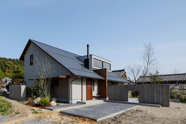 Casa Mikumo / Hearth Architects - Fotografia de Exterior, Casas, Porta, Fachada