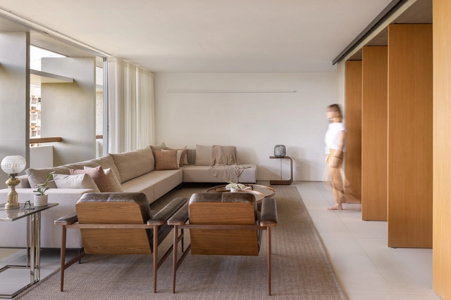 Apartamento Pivô –  Marcílio III / CODA Arquitetura - Fotografia de Interiores, Interiores De Apartamentos, Mesa
