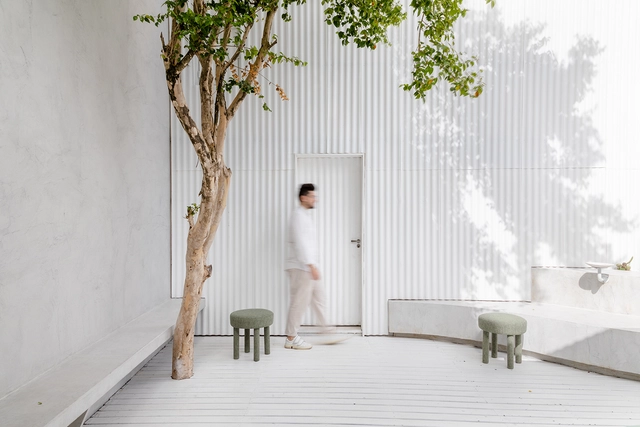 Green Blood Matcha Coffee Shop / Studio Guilherme Garcia - Interior Photography, Coffee Shop Interiors