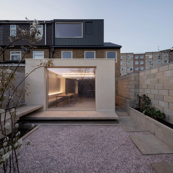 Spitalfields House / Common Ground Workshop - Exterior Photography, Houses, Courtyard, Door, Facade, Stairs