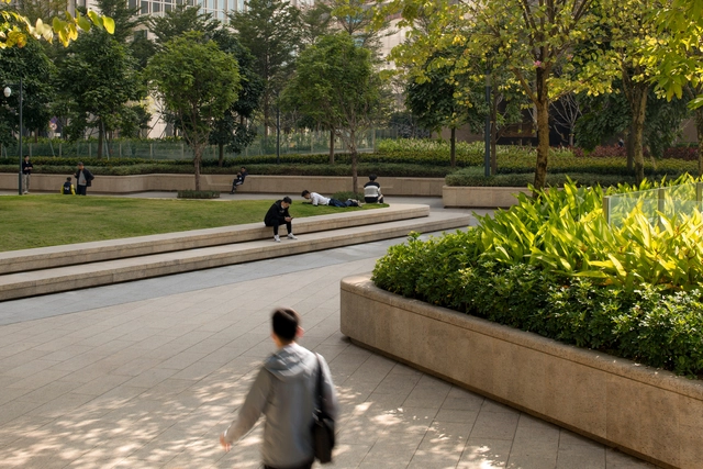 Landscape Design of Hony Tower / ASPECT Studios - Exterior Photography, Landscape Architecture, Garden