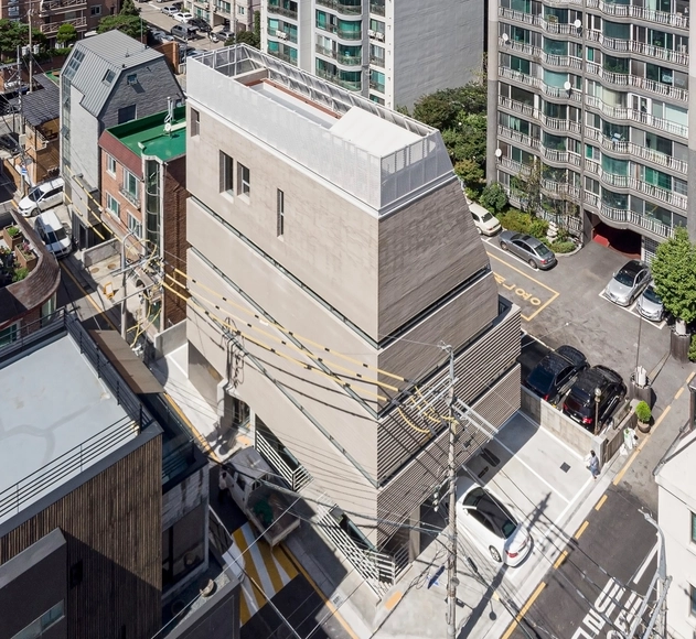 ION 清潭商业大厦 / Urban Ark Architects - 室内图, 居住建筑, 表皮, 城市