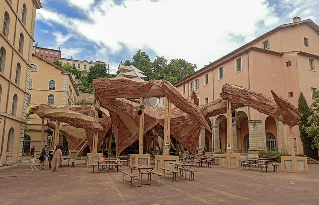 ‘海怪 Le Kraken’装置 / UV LAB - 建筑图, 展馆
