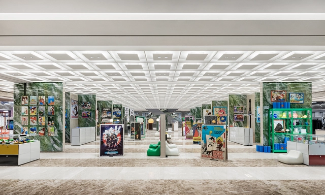 Hyundai Department Pangyo-Uplex / Betwin Space Design - Drawings, Showroom, Facade, Column