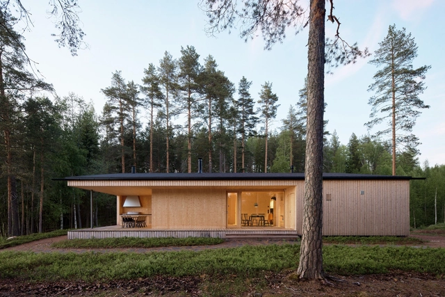 Holiday House H / Playa Architects - Exterior Photography, Houses, Facade, Door, Forest