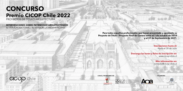 Premio CICOP Chile 2022: Proyectos de Título Arquitectura - Imagen Principal