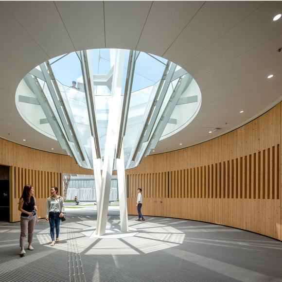 西楼角花园重建项目 / 建筑署 - 室内图, 公园, 楼梯, 表皮