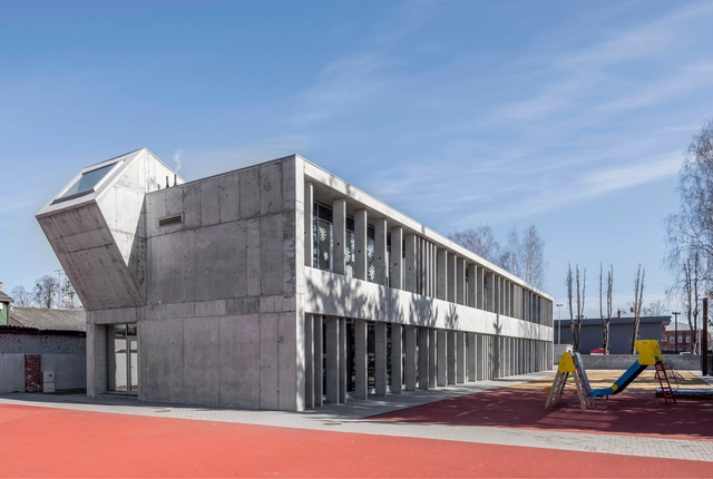 童年花园幼儿园 / Architectural Bureau G.Natkevicius & Partners - 建筑图, 幼儿园, 表皮
