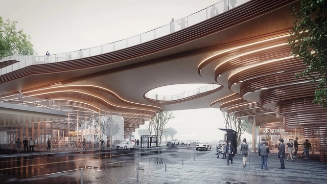 Aedas revela el diseño del Complejo Internacional de Turismo y Ocio Hangzhou Yun He Wan en China - Imagen Principal