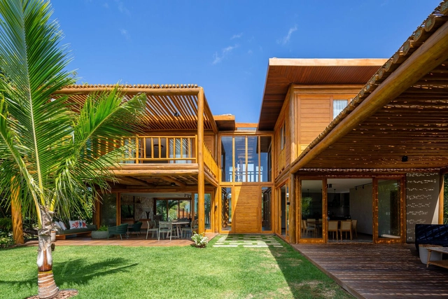 Pérgola House / Sidney Quintela Architecture + Urban Planning - Exterior Photography, Houses, Garden, Facade, Bench