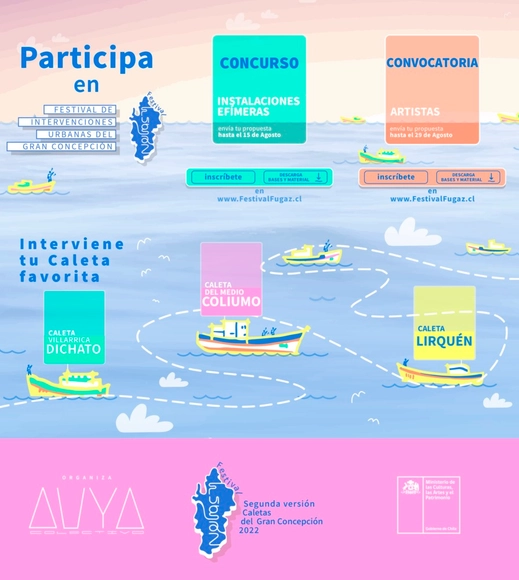 Festival Fugaz: Concurso de Instalaciones Efímeras en Concepción - Imagen Principal
