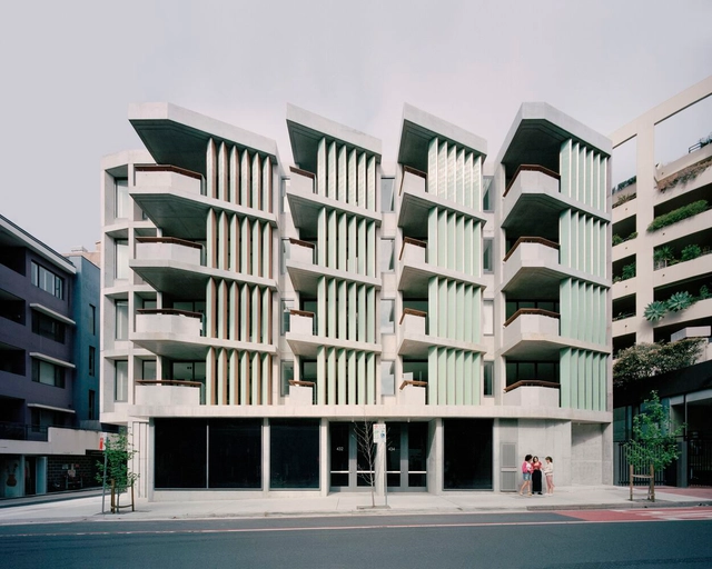 萨里公寓 / Angelo Candalepas and Associates - 建筑图, 公寓, 表皮, 阳台