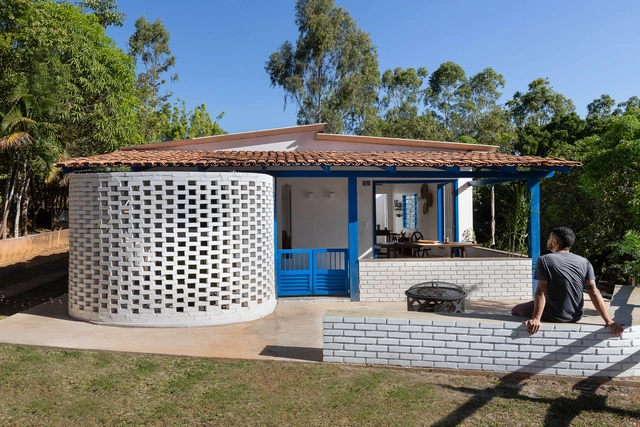 Serrana 住宅 / Coplanar Arquitetura - 建筑图, 独立住宅, 花园, 门, 表皮
