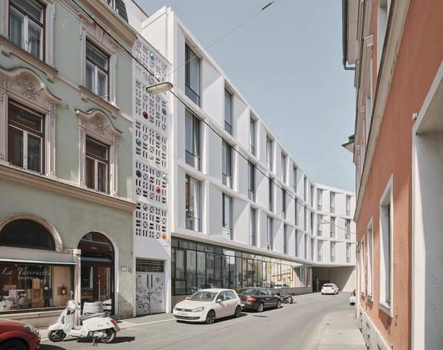 Hospital of St. John of God / Dietger Wissounig Architekten - Exterior Photography, Extension, Facade