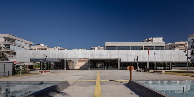 安塔利亚的图尔甘·苏莱伊文化馆 / Nous Architecture + Rasa Studio + Node Architects - 建筑图, 文化中心, 表皮