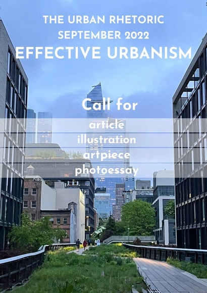 DEADLINE EXTENDED-Call for Submissions: The Urban Rhetoric_ Effective Urbanism - Featured Image