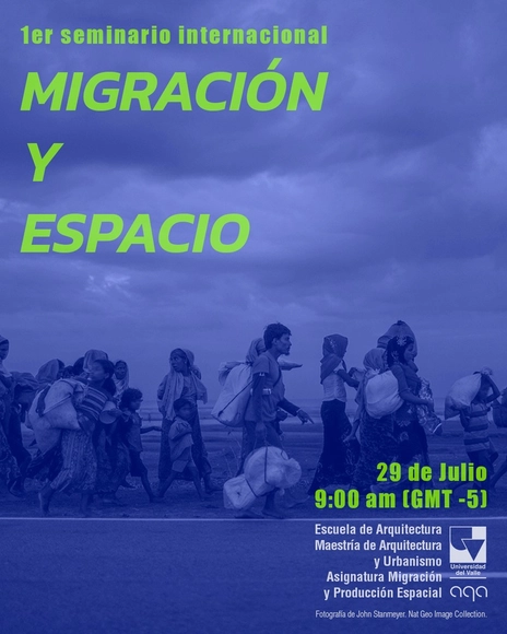 Seminario internacional: Migración y Espacio / Universidad del Valle - Imagen Principal