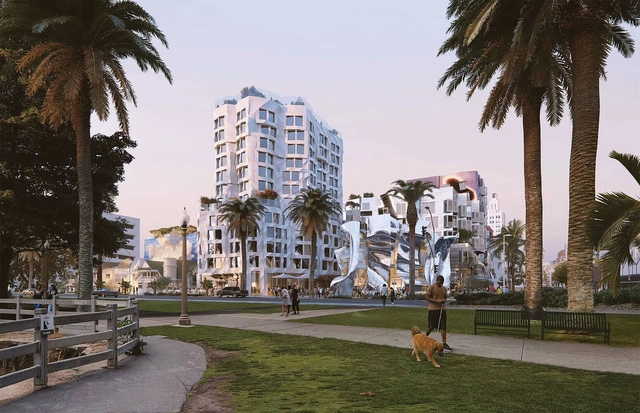 Frank Gehry's Long-Delayed Ocean Avenue Project in Santa Monica Finally Gets City Council Approval - Featured Image