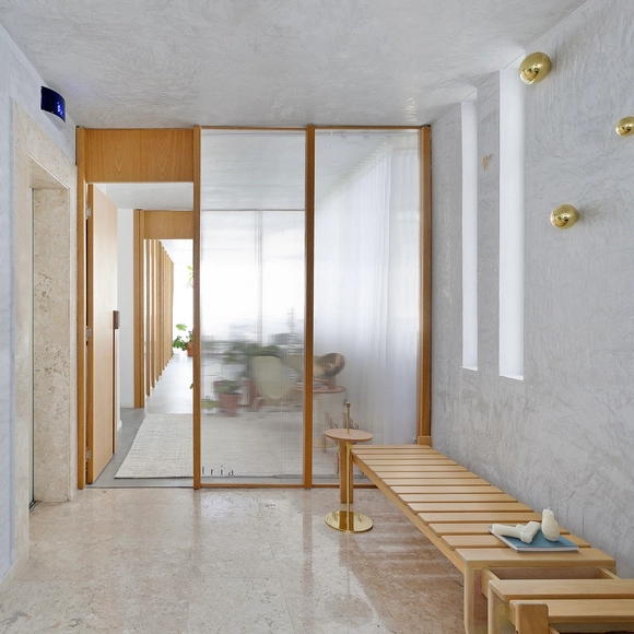 Novo Escritório Tria Arquitetura / Tria Arquitetura - Fotografia de Interiores, Interiores De Escritórios, Porta, Fachada