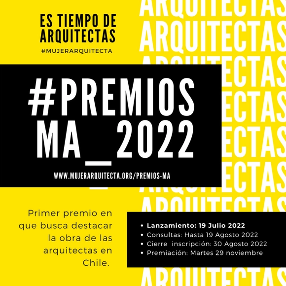 Premios MA 2022: Destacando la obra de las arquitectas en Chile - Imagen Principal