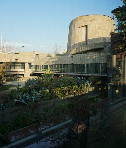 Architecture Classics: ECLAC Building / Emilio Duhart - Exterior Photography, Other Public Administration Buildings, Garden, Facade