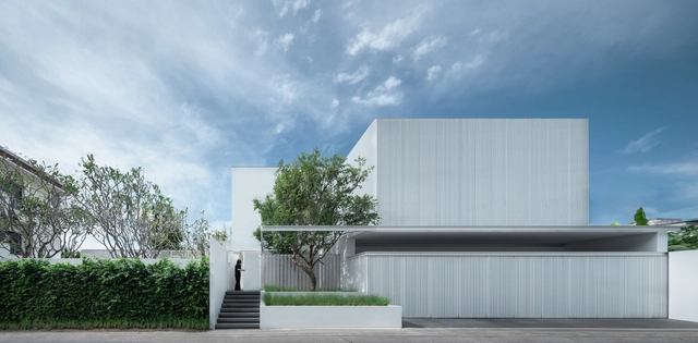 Veil House / Ayutt and Associates design - Exterior Photography, Houses, Facade, Stairs