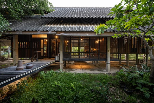 Kha-nam Noi House / Yangnar Studio - Exterior Photography, Houses, Garden, Door, Facade, Lighting