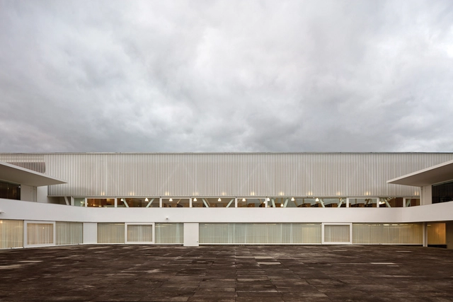 Biblioteca Pública y Archivo Regional Luís da Silva Ribeiro / Inês Lobo Arquitectos - Fotografía exterior, Patrimonio, Fachada
