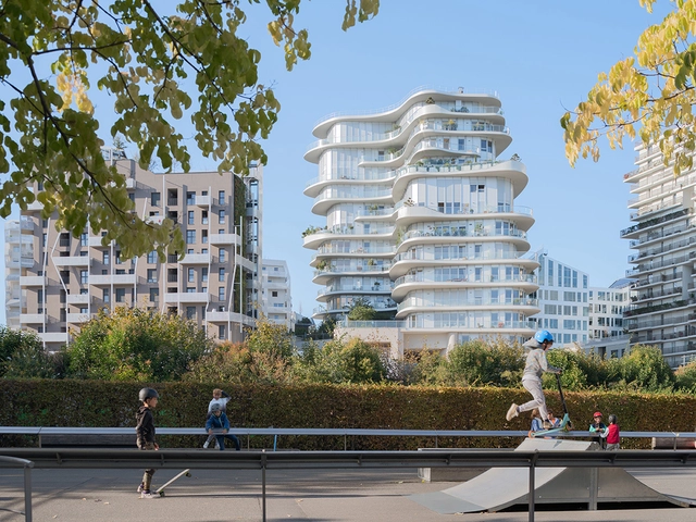 UNIC Apartments / MAD Architects - Exterior Photography, Residential, Facade, Fence, Cityscape