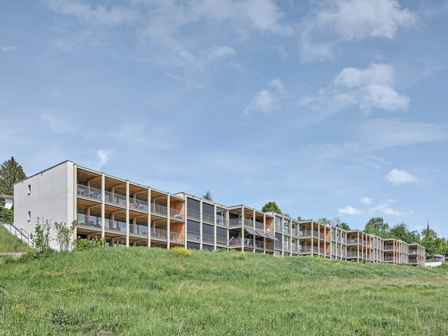 Spillmatte 住宅楼  / dolmus Architekten - 建筑图, 公寓, 表皮