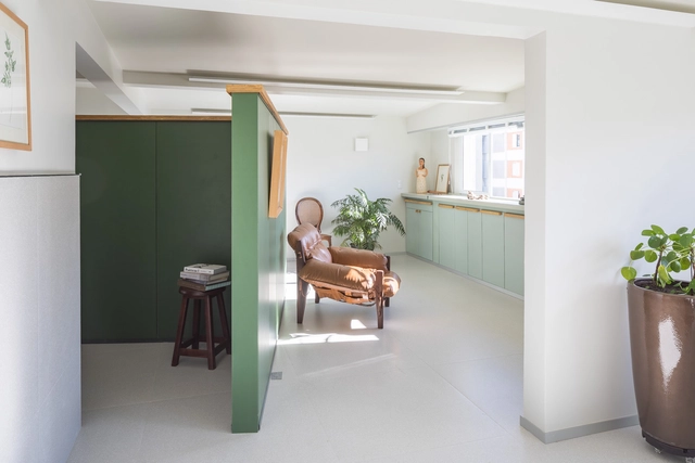 Apartamento Cruzeiro Novo / Nuevo Arquitetura - Fotografia de Interiores, Interiores De Apartamentos, Cozinha, Cadeira
