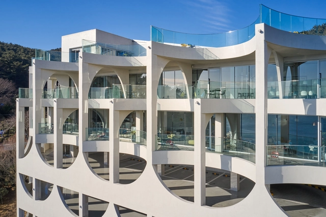 Sense of the Sea Café / JOHO Architecture - Exterior Photography, Coffee Shop, Facade