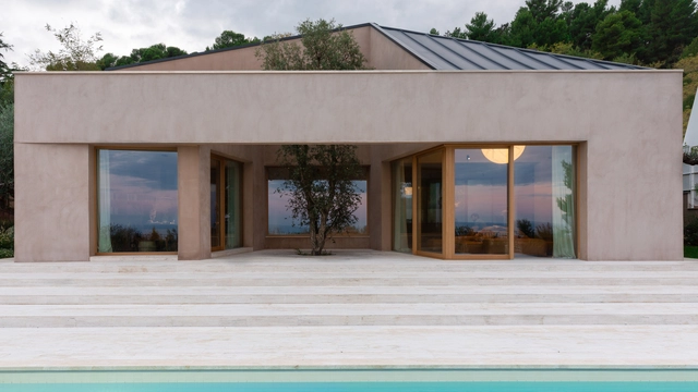 Villa del Ciliegio / Carlo Gaspari Architetti + Beatrice Comelli Architetto - Fotografia de Exterior, Em Detalhe, Porta, Fachada