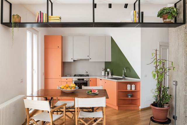 La Casa del Gazometro / 02A | studio - Fotografía interior, Decoración Y Ornamento, Cocina, Escaleras, Fijación Vigas, Mesas, Encimera, Sillas, Tarjas