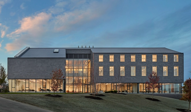 Gilder Center Northfield Mount Hermon School / Flansburgh Architects - Exterior Photography, Research Center, Facade