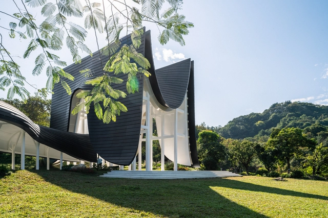 Xi Hall / say architects - Exterior Photography, Pavilion, Garden, Facade