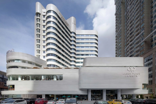 广州外商大酒店更新 / 为建筑事务所 - 建筑图, 更新项目, 表皮, 城市