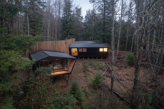 Casa RH Corredor + Módulo / Lucas Maino Fernandez - Fotografía exterior, Casas, Bosque