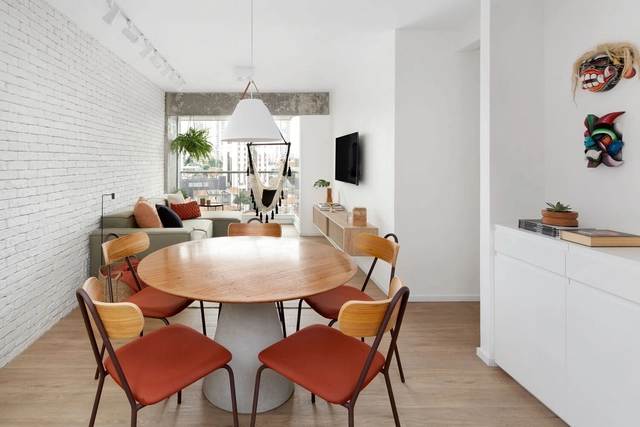 Apartamento Santana / Degradê Arquitetura - Fotografia de Interiores, Renovação, Cozinha, Mesa, Cadeira