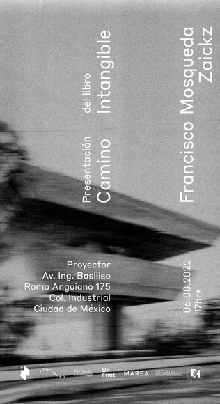 Presentación libro "Camino Intangible" de Francisco Mosqueda (ZAICKZ) - Imagen Principal