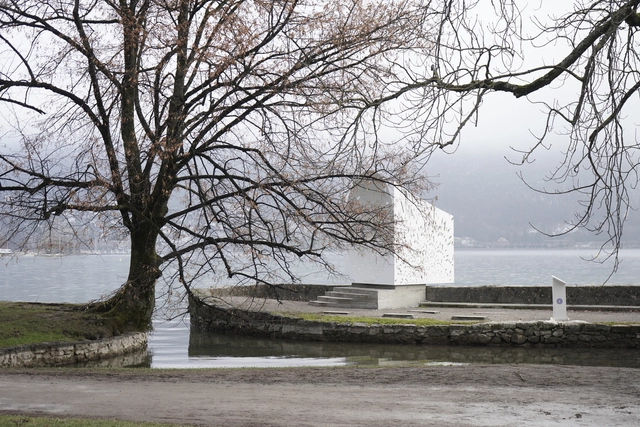 像素立面，湖畔凉亭  / Bach Mühle Fuchs + After Apricots - 建筑图, 细部