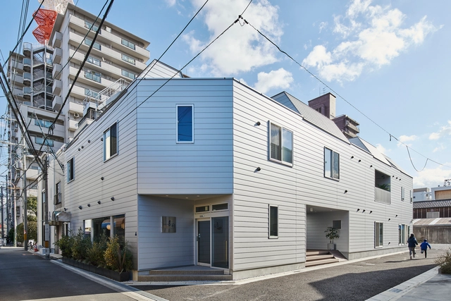 Complejo residencial compartido / T2P Architects Office - Fotografía exterior, Coliving, Fachada