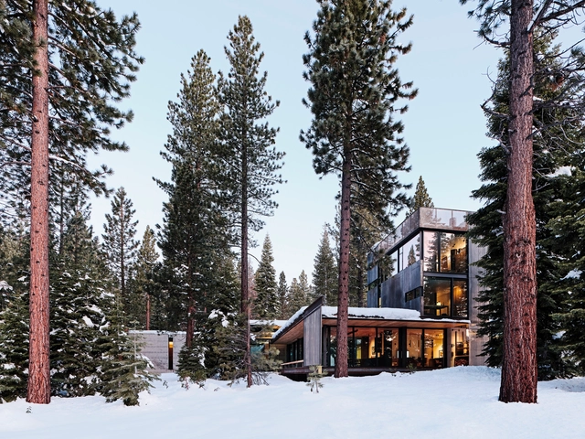 Analog House / Olson Kundig + Faulkner Architects - Exterior Photography, Detail, Forest