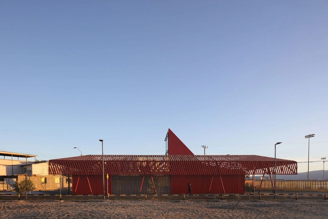 Centro Comunitário Mejillones / CAW Arquitectos - Fotografia de Exterior, Centro Comunitário, Fachada
